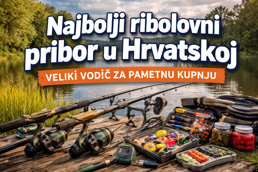 Najbolji ribolovni pribor u Hrvatskoj – veliki vodič za pametnu kupnju (2026)